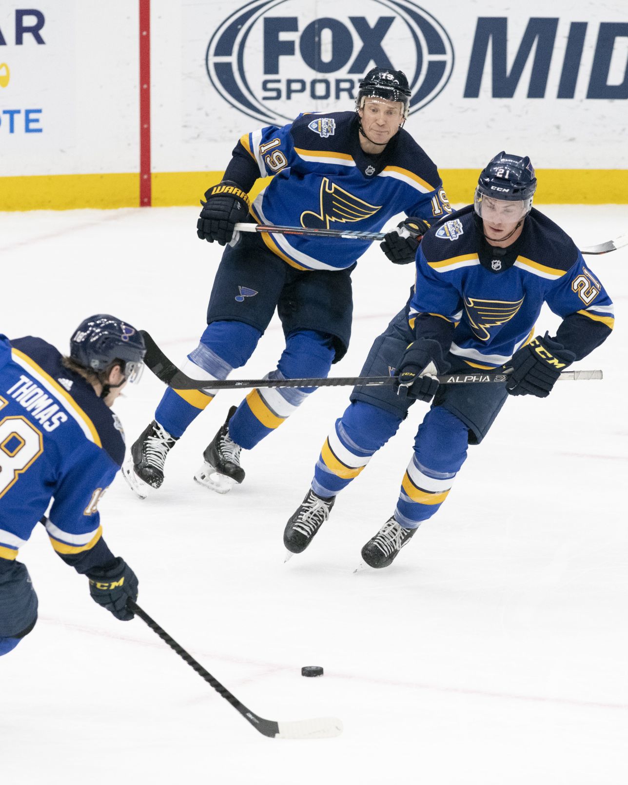 Blues victorious over Sabres